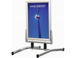 Plakatstativ Wind Line Lux,50x70cm,alu 